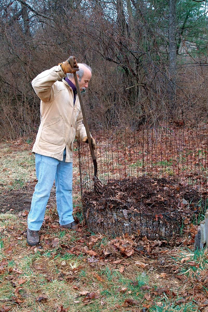 Making Leaf Mold - Fine Gardening