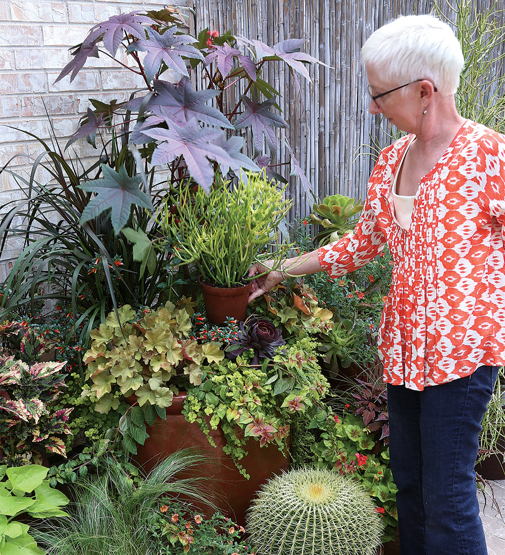 Working With Big Pots and Planters Planters Etc