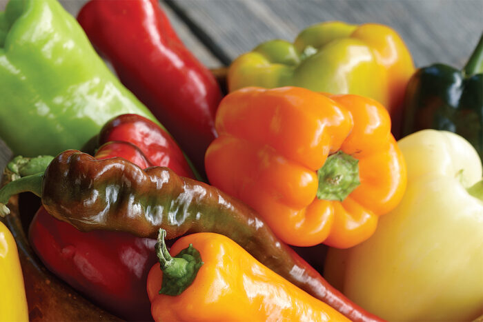 bowl full of peppers