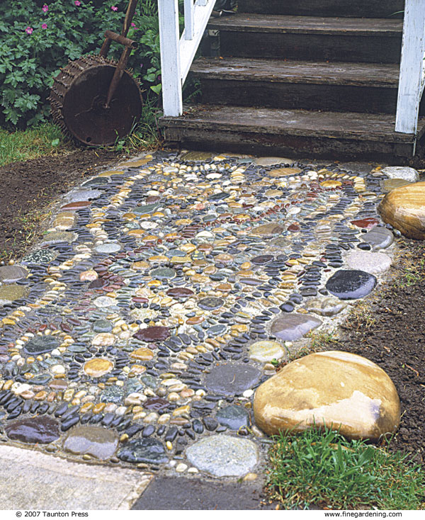 Concrete River Stones