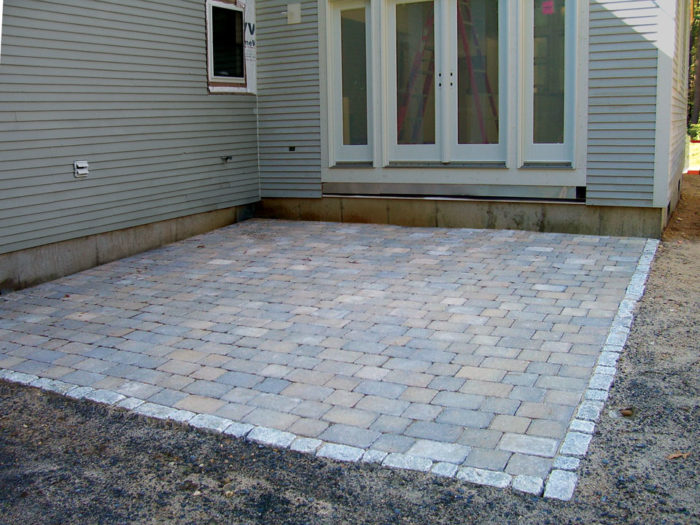 How to lay store patio stones