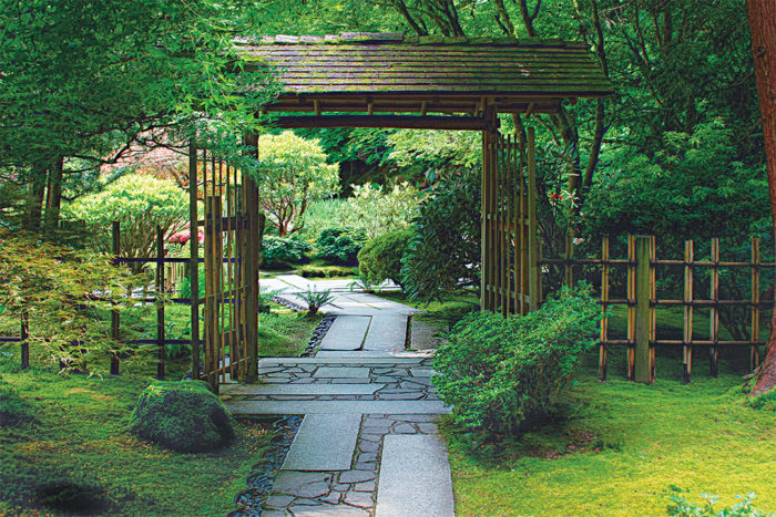 Japanese Garden Entryway