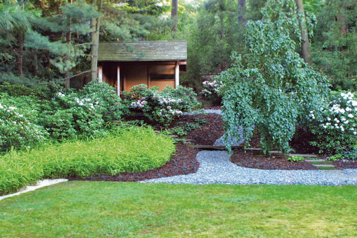 Japanese Tea House and Garden Path