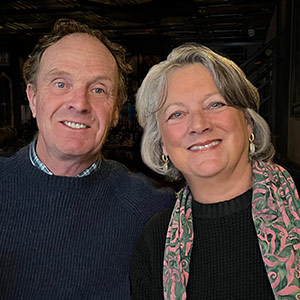 Ian Gribble and Catharine Cooke