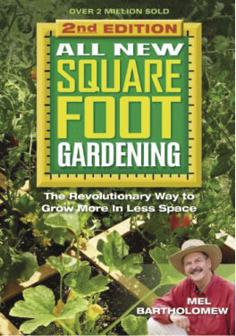 Cover of Mel Bartholomew's book, All New Square Foot Gardening, second edition.