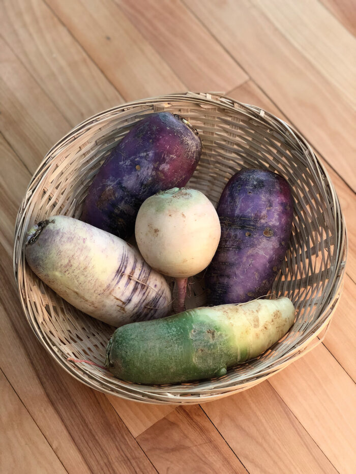 radishes