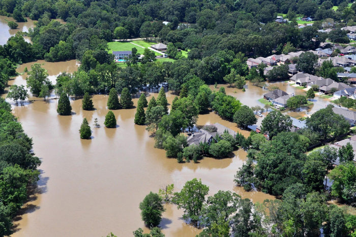 flooding in Baton Rouge, LA