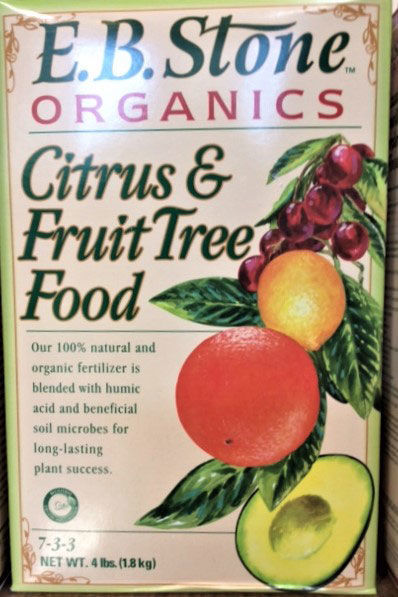 EB Stone’s Organic Citrus and Fruit Tree Fertilizer