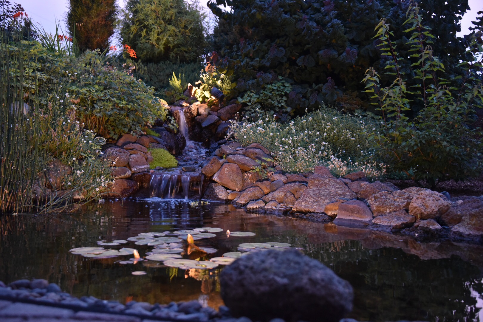 garden water feature