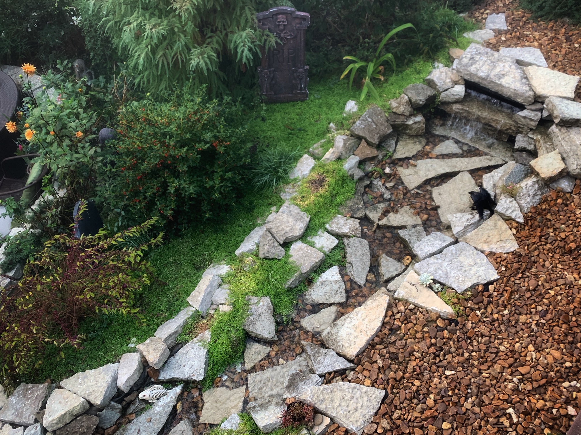 garden water feature