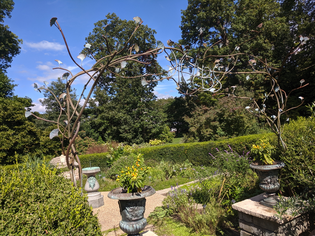 unusual garden archway