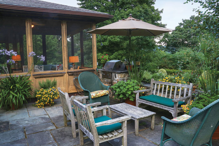 garden kitchen patio