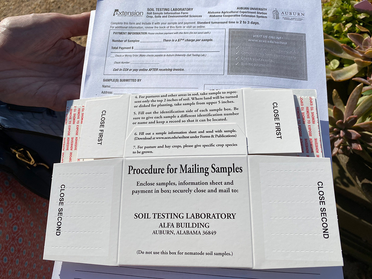 soil sample boxes