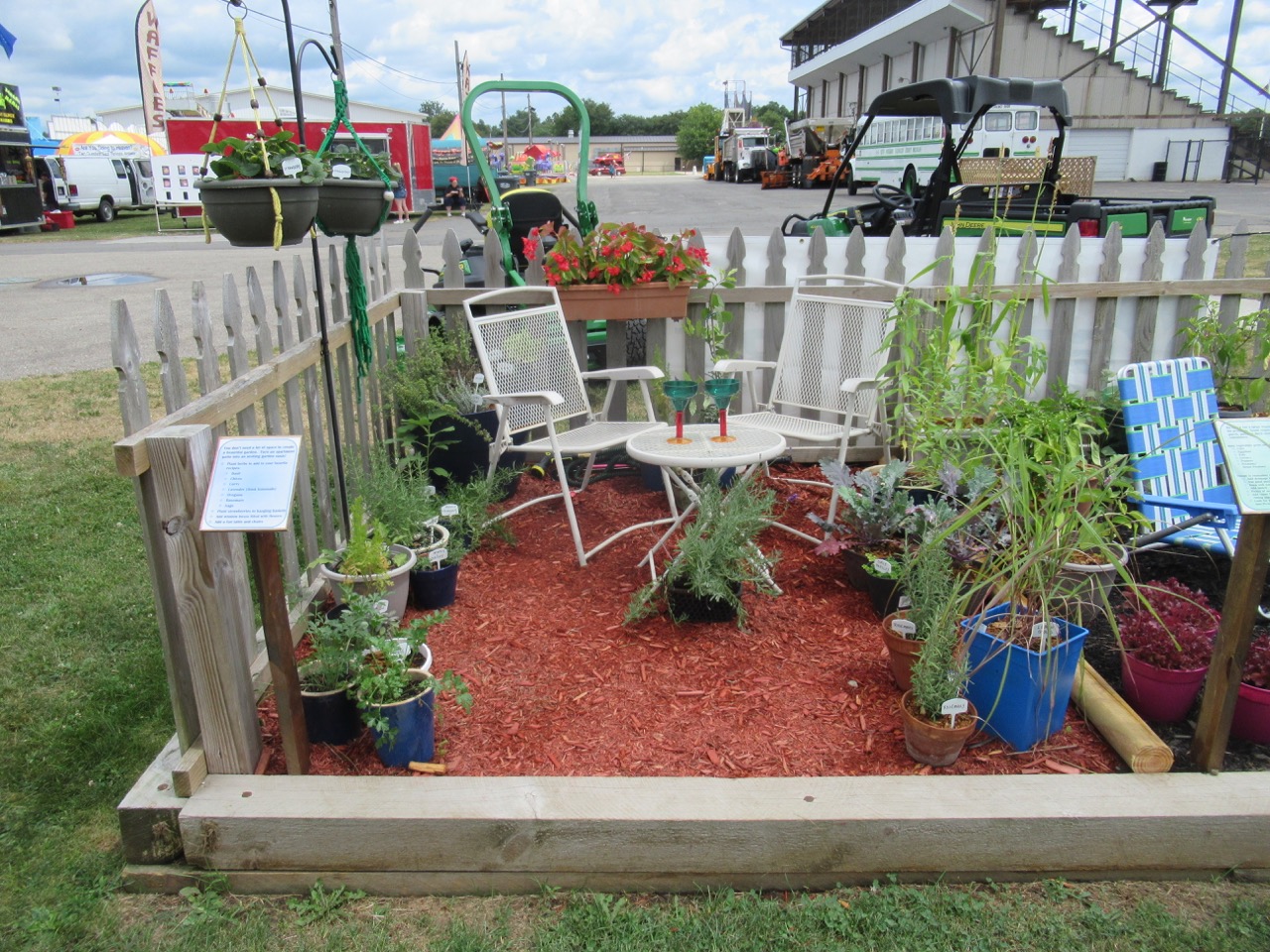 apartment garden