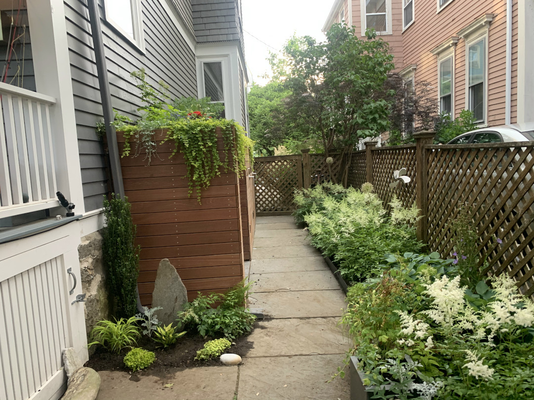 Bike storage for online front garden