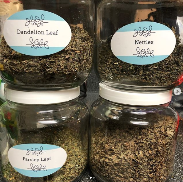 Dried herbs