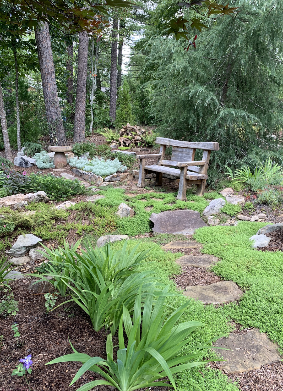 Japanese Timber Bench