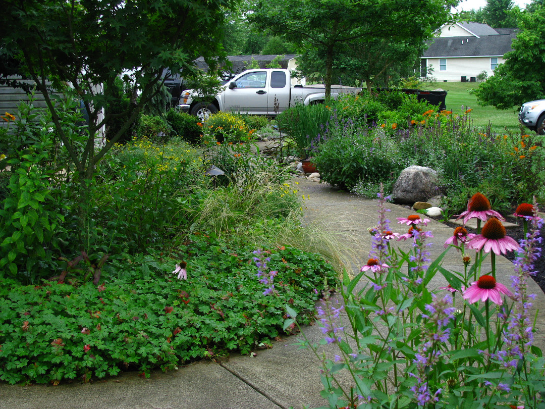 front yard garden