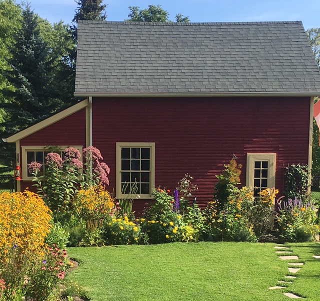 late summer garden