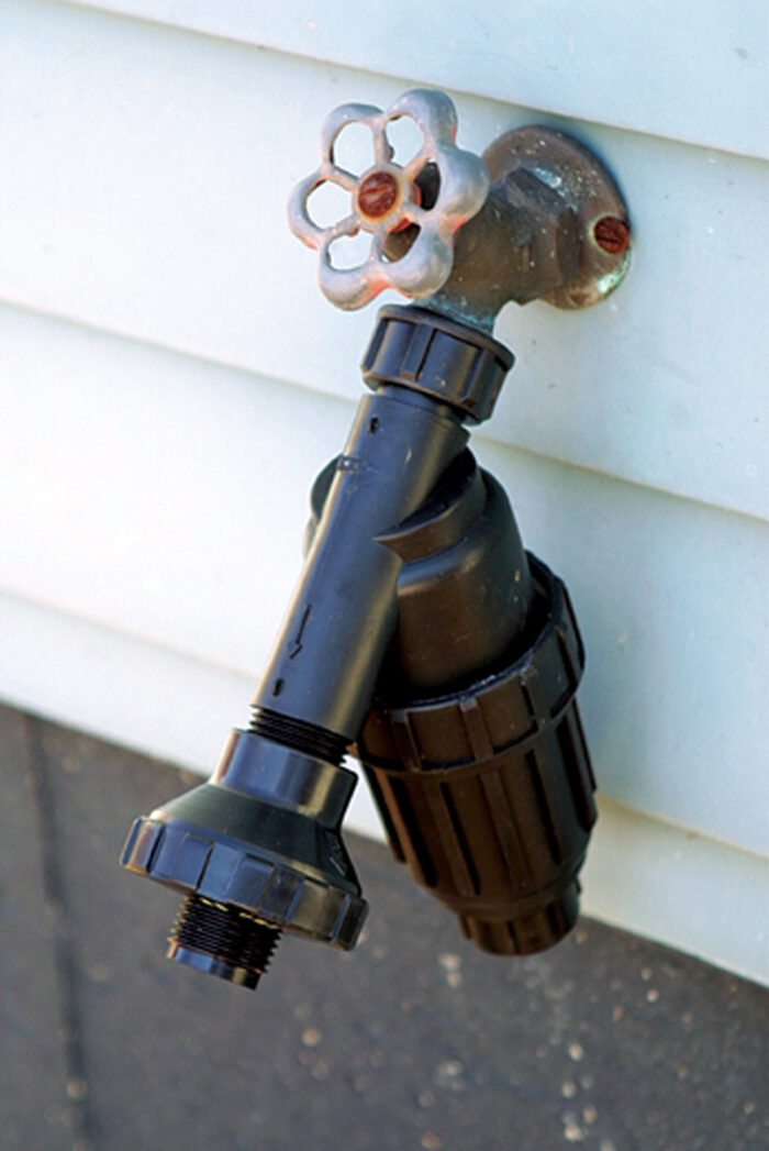 water filter on spigot