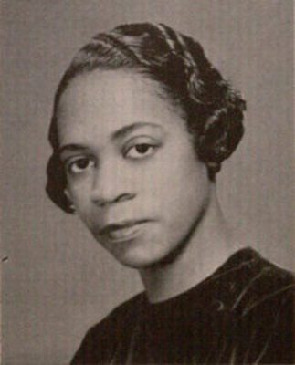 Marie Clark Taylor in the Fordham yearbook.