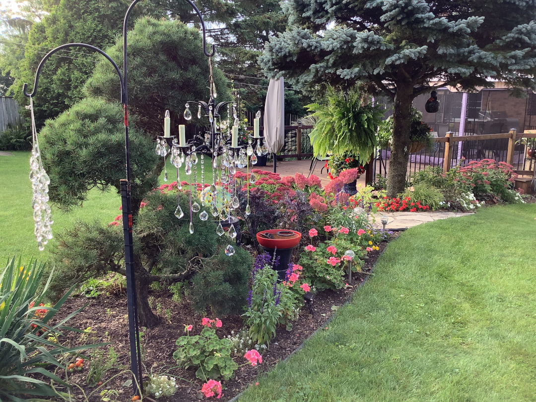 This is a view from the other side looking towards the deck.