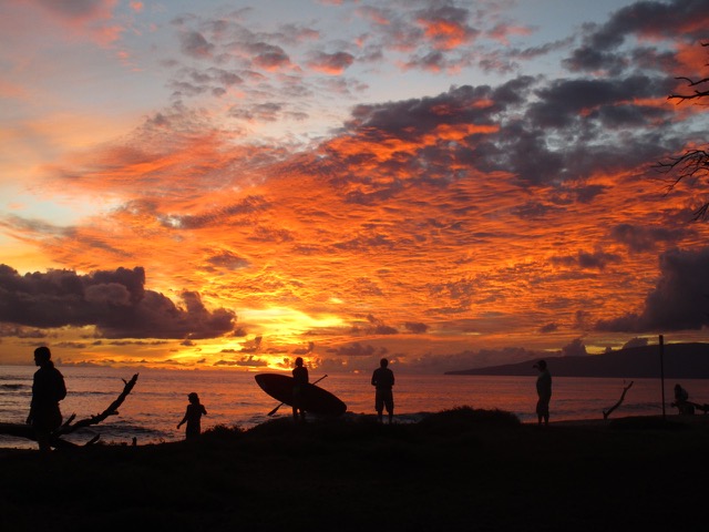 Hawaiian sunset