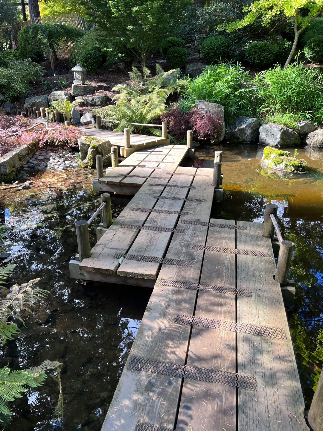 A walkway across the water