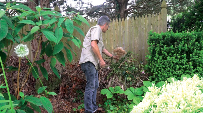 Compost in place