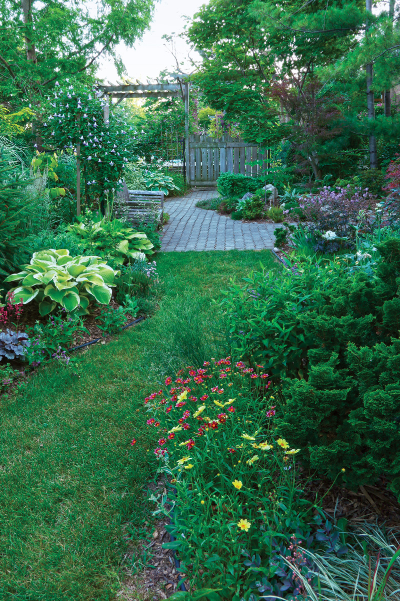 Garden patio