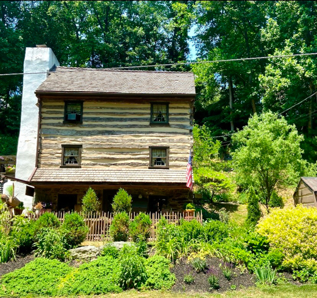 front of old Pennsylvania home