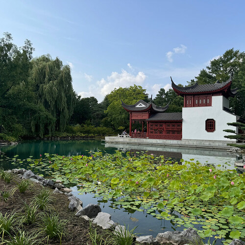 Pavilion of Infinite Pleasantness at Montreal Botanical Garden