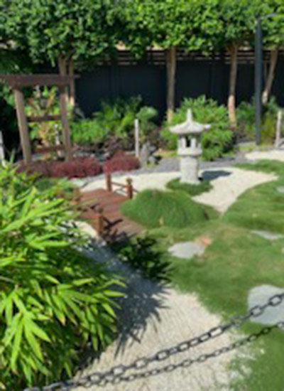 Japanese garden design