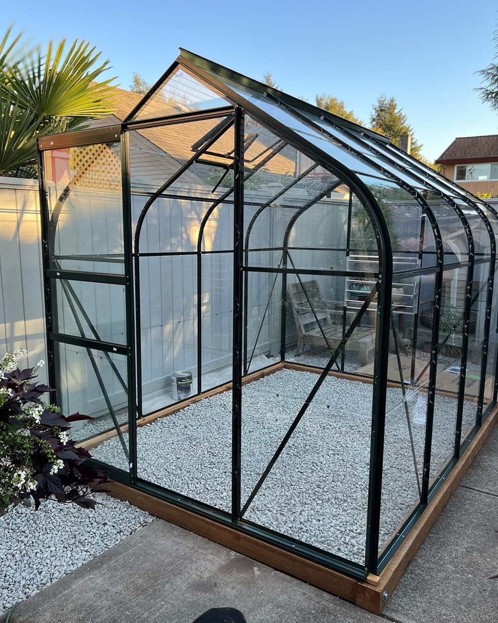 empty greenhouse