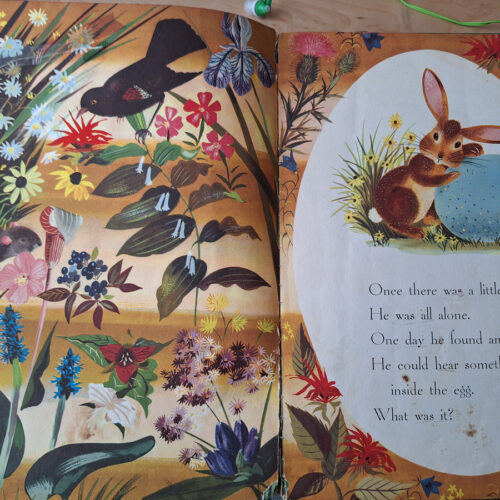 A favorite spread from The Golden Egg Book 