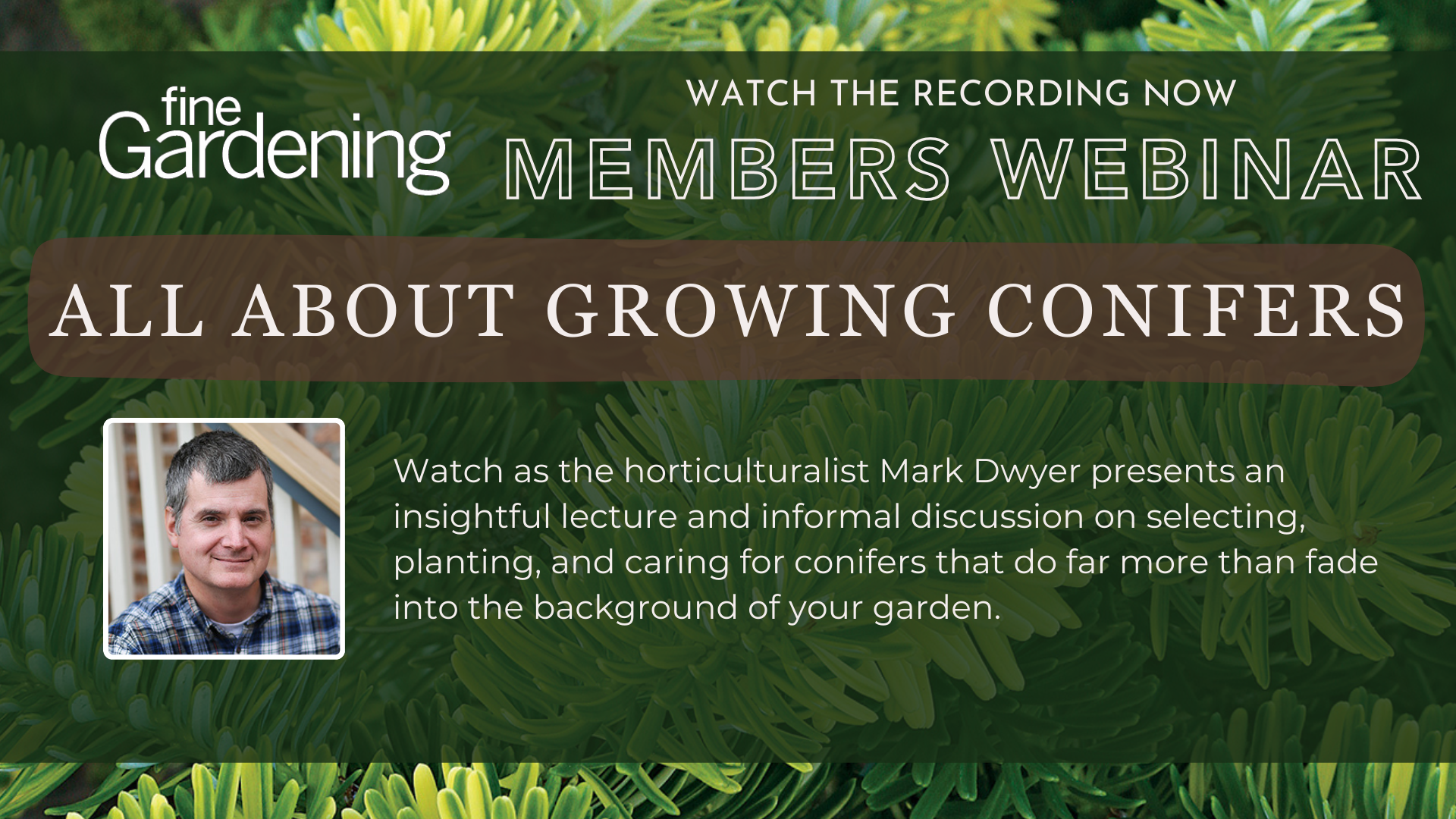 conifer webinar thumbnail