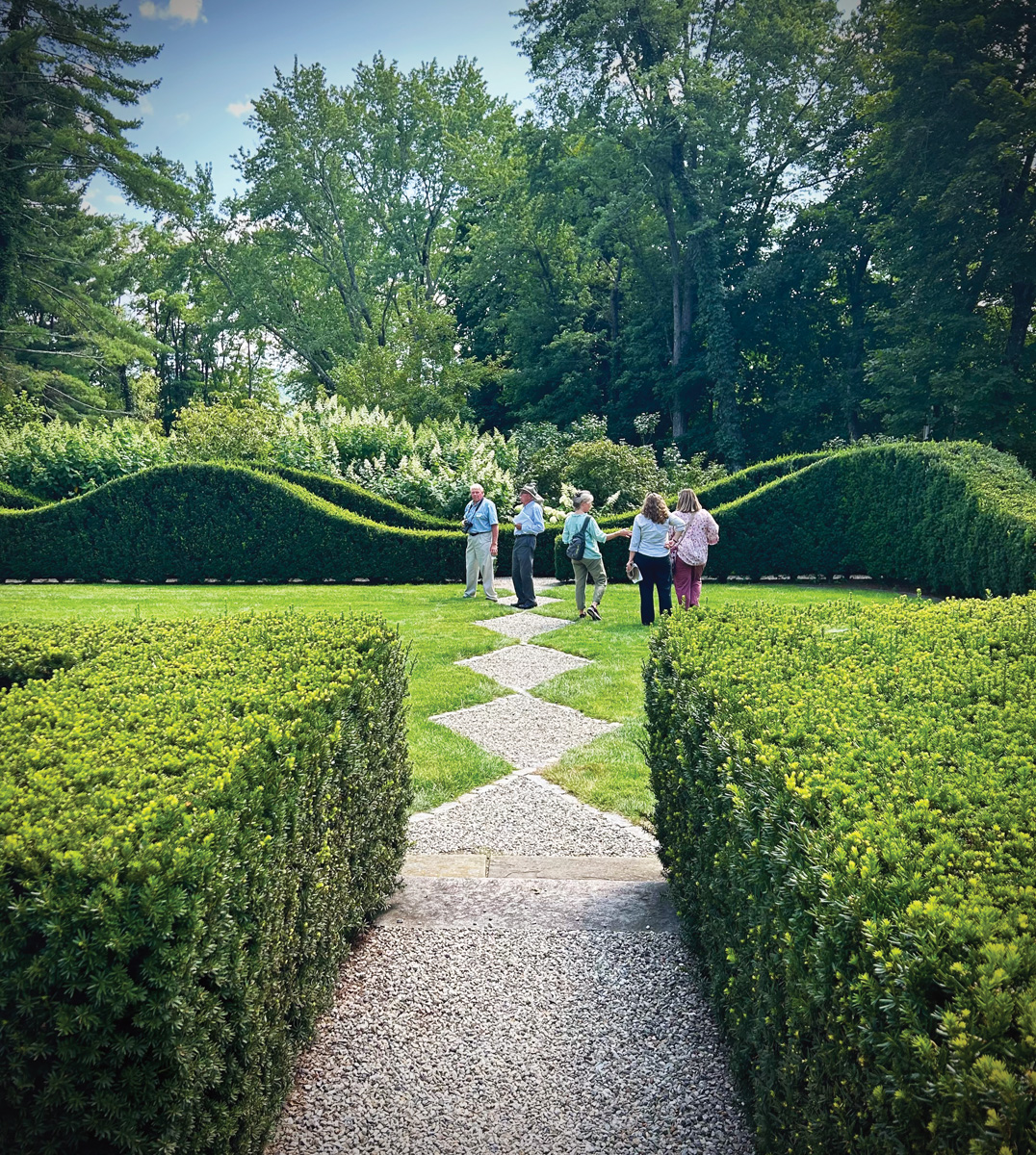 Rolling Hedge at Bunny Williams