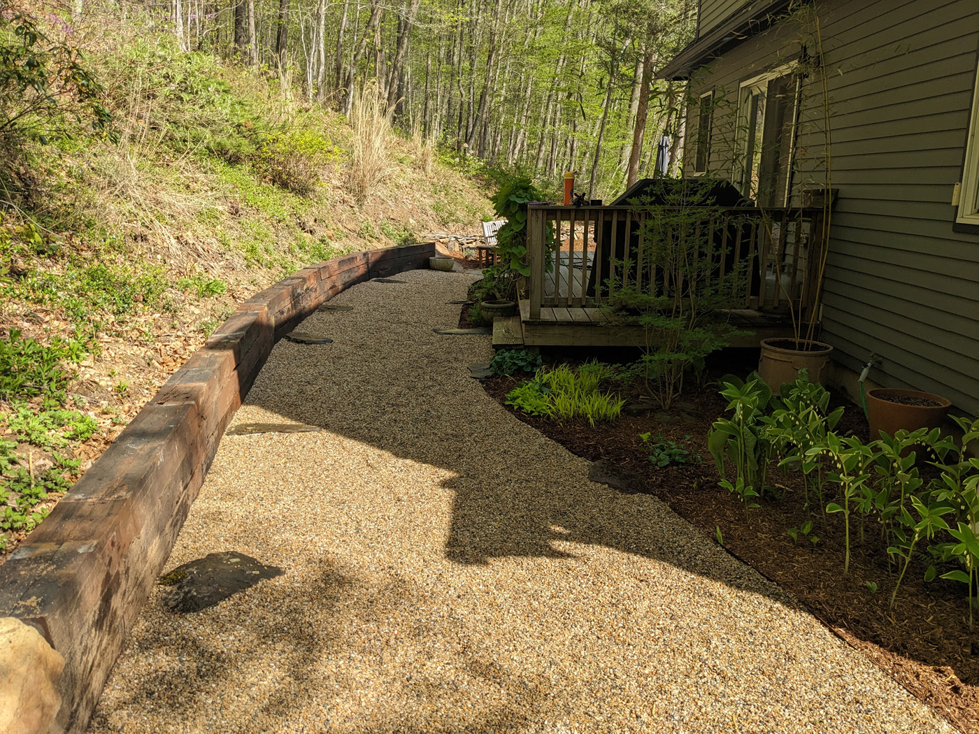 Ruta del tanque de propano en Danielle's Garden en 2026