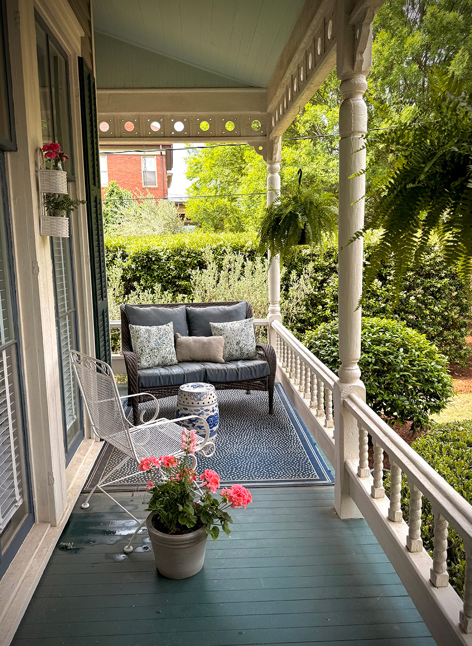 covered porch