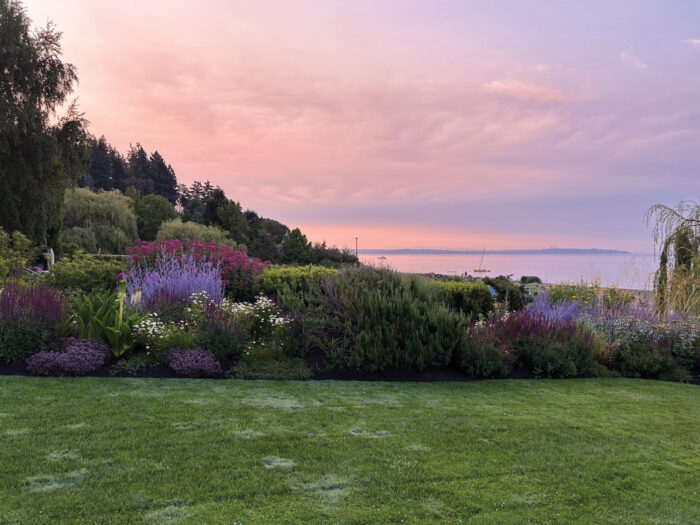 Puget Sound sunset photo by Diana Koehm
