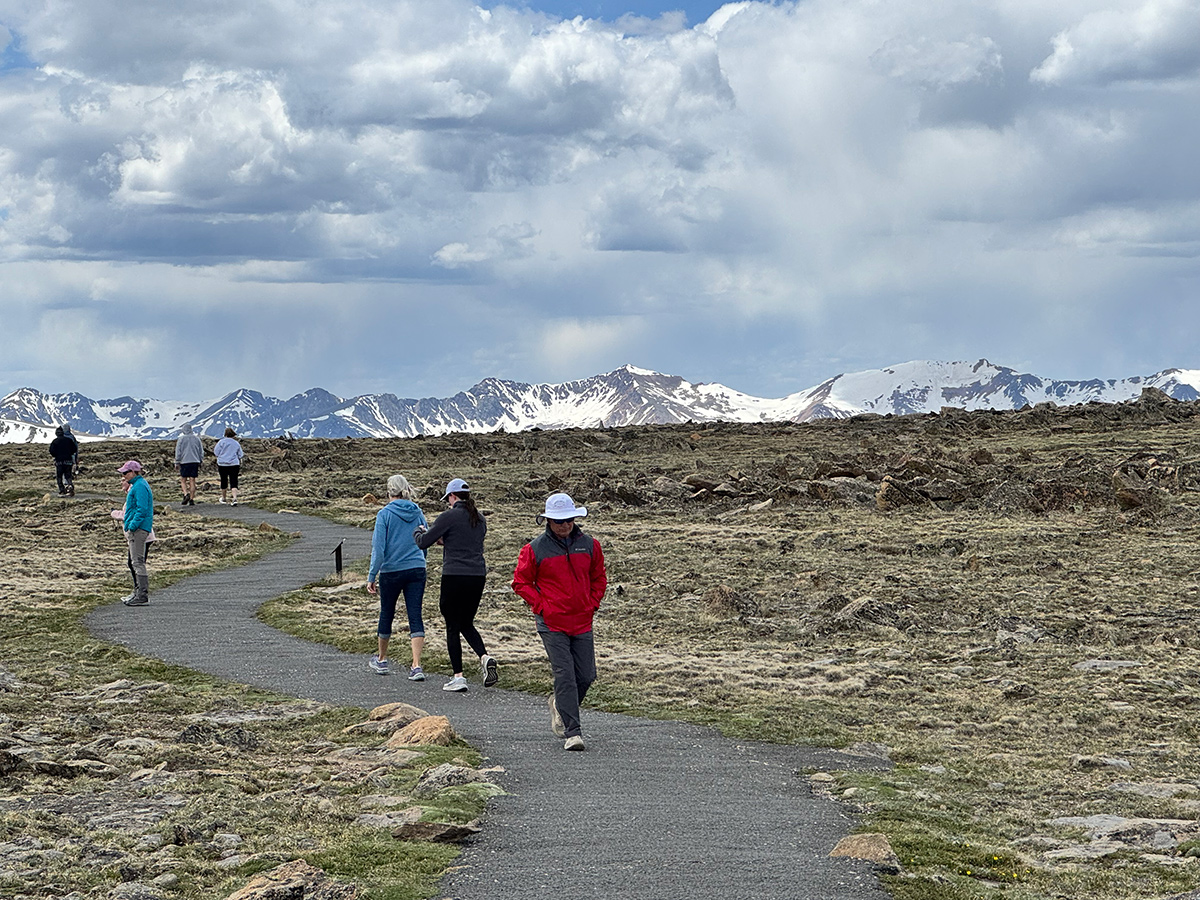 trail at Rocky Mountain National Park