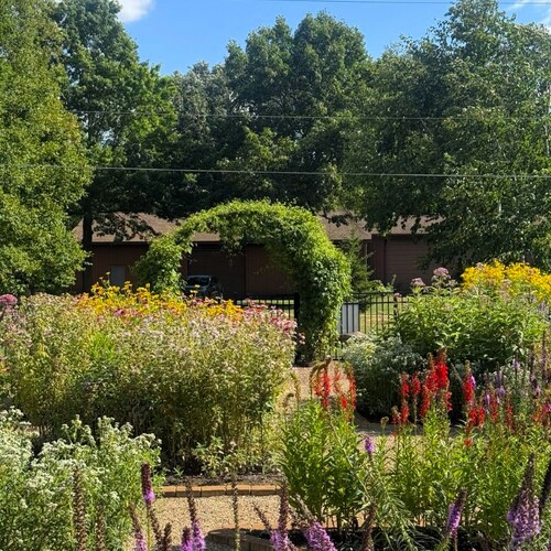 Image for Inside a Michigan Gardener’s 100-Foot Circle Garden
