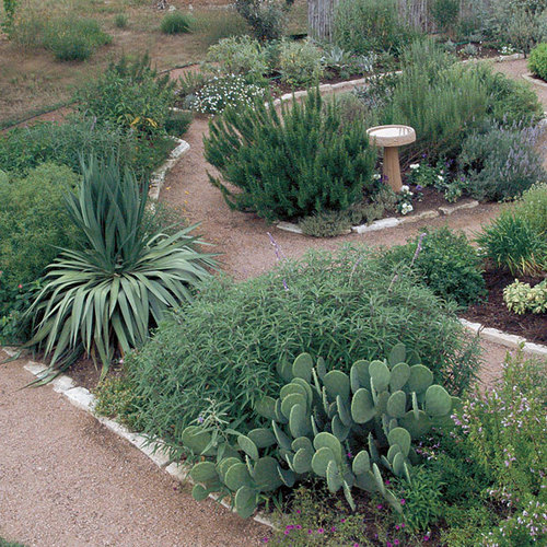 pictures of round floor herb gardens